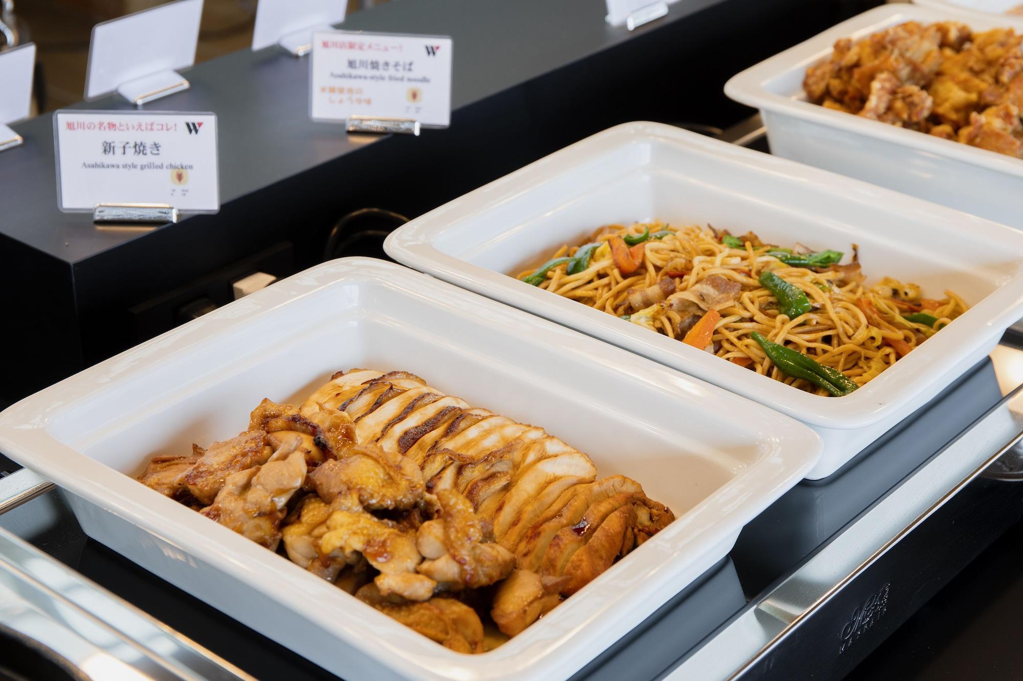 Hotel Wing International Asahikawa Ekimae Екстер'єр фото